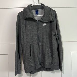Mock-hood Nike Zip Up
